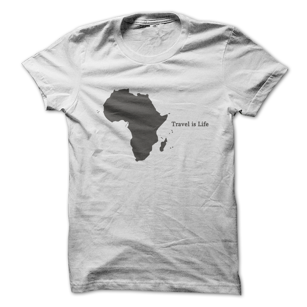 Africa Traveler Tee by Travel is Life