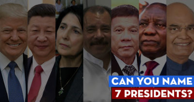 Can you name these 7 Presidents?