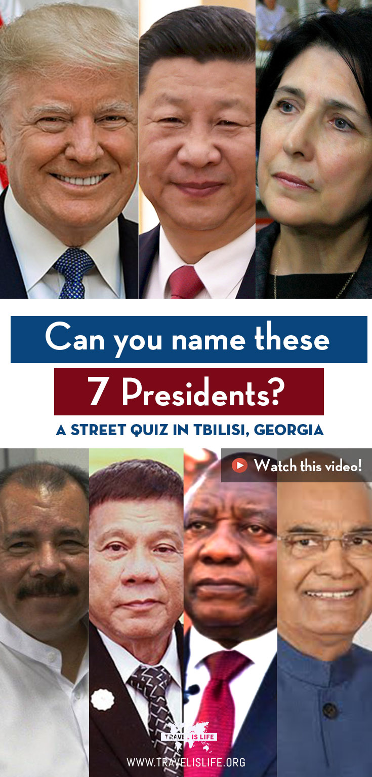7 Presidents Street Quiz