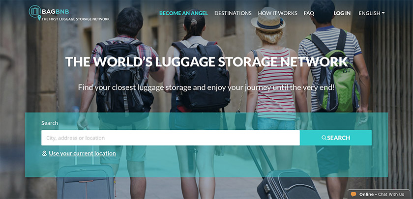 Bagbnb - Luggage Storage App