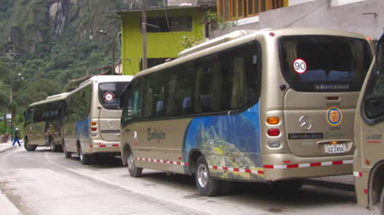 Buses to Machu Picchu from Aguas Calientes