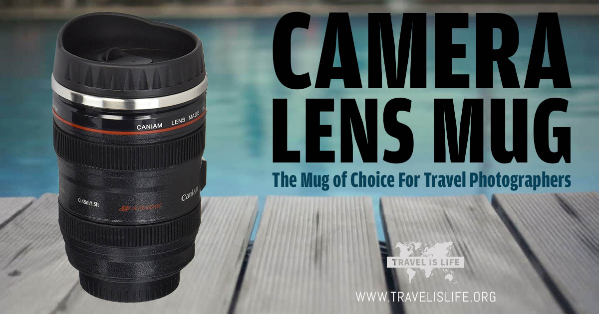 camera travel mug