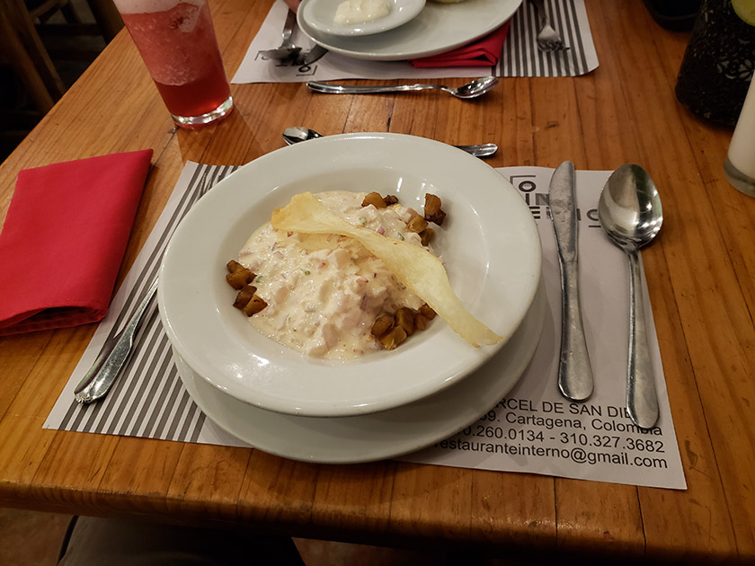 Ceviche at Restaurant Interno
