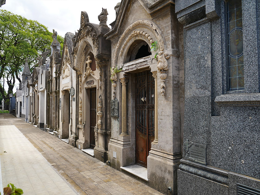 Chacarita Cemetery Buenos Aires