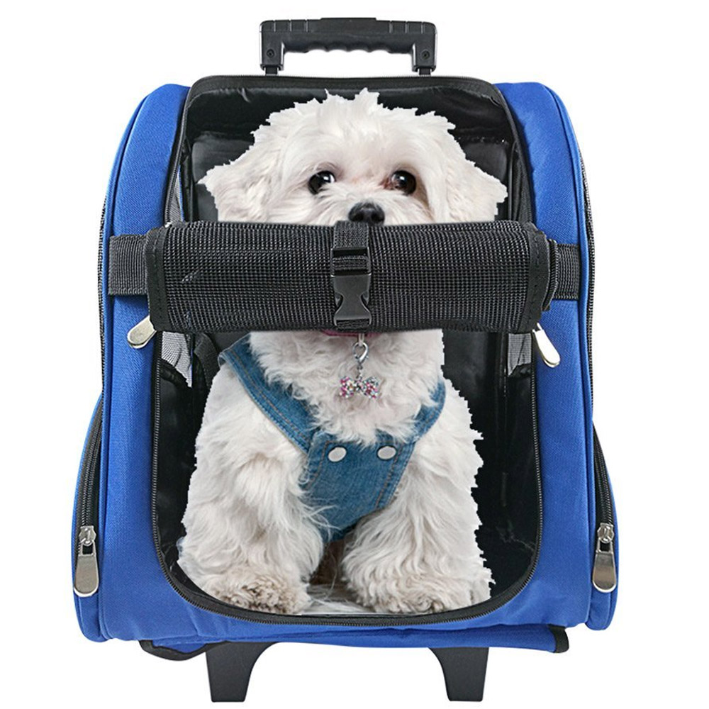 Dog Luggage Carrier on Wheels