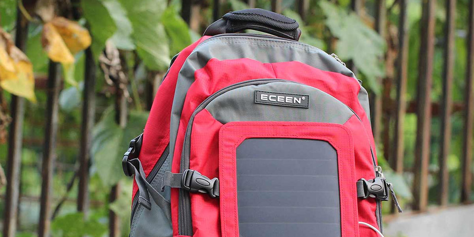 ECEEN Solar Panel Backpack