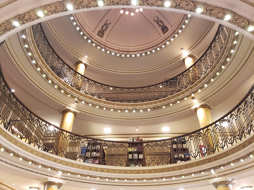 El Ateneo Grand Splendid Ceiling