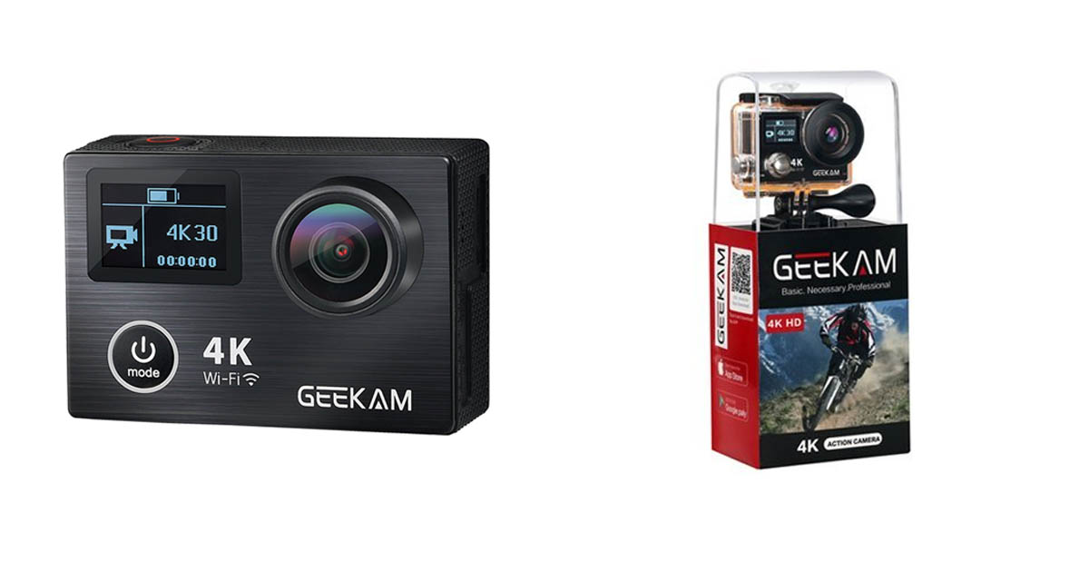 Geekam Action Camera vs GoPro Hero5 Hero6