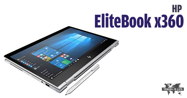 HP EliteBook x360 - Top Laptops for Digital Nomads and Travelers