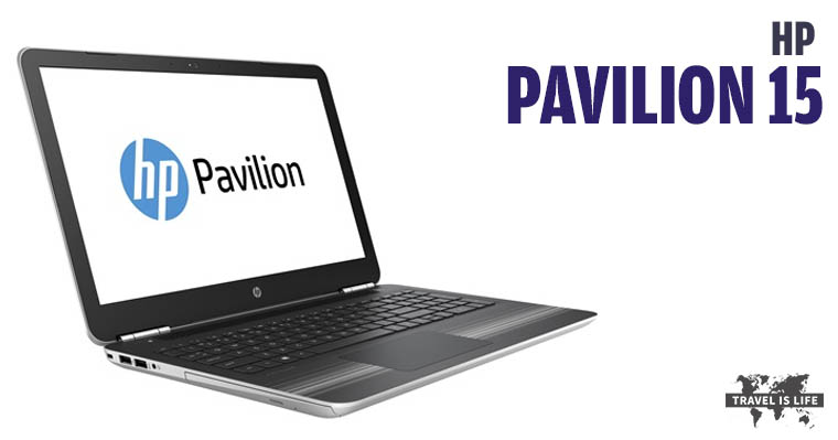 HP Pavilion 15 - Most Portable Laptops for Traveling