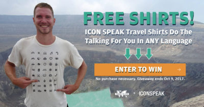 IconSpeak Travel Shirt Giveaway [COMPLETED]
