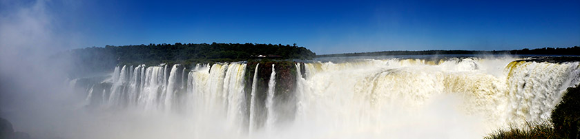 Iguazu Falls Are Huge