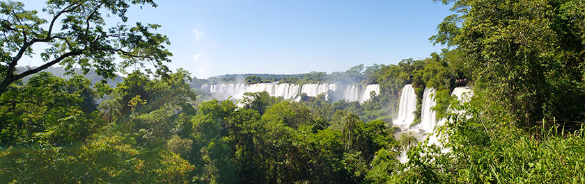 Iguazu Falls Panorama Shot