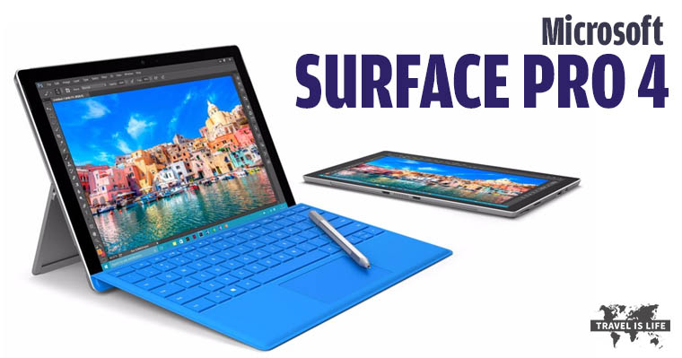 Microsoft Surface Pro 4 - Best Laptop for Travelers, Digital Nomads, Remote Workers, Mobile Entrepreneurs