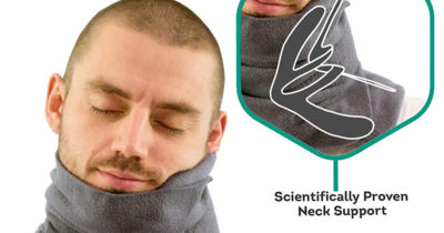 Neck Support Travel Pillow / Scarf