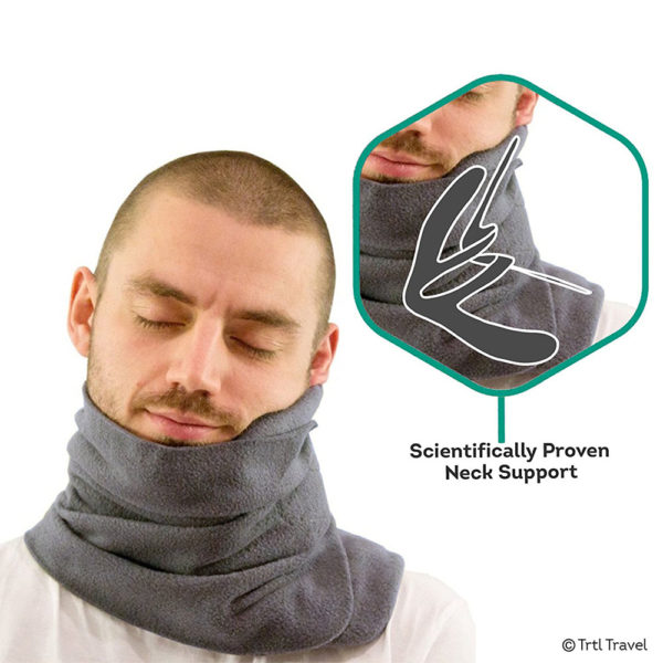 Neck Support Travel Pillow Scarf