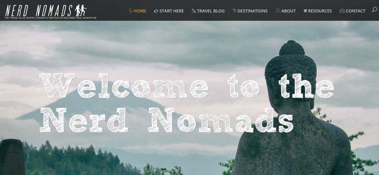 Nerd Nomads - Divi Powered Travel Blog