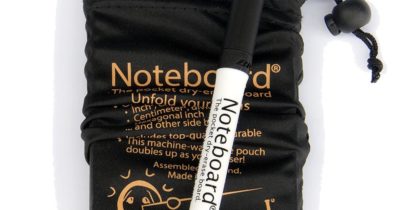 Noteboard: Foldup Pocket Dry Erase Board