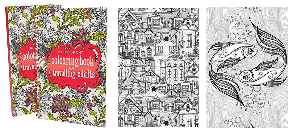 The One and Only Coloring Book for Travelling Adults