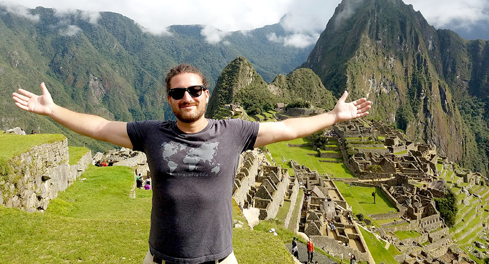 Paul in Machu Picchu