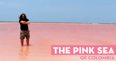 The Pink Sea of Colombia (El Salar de Galerazamba)