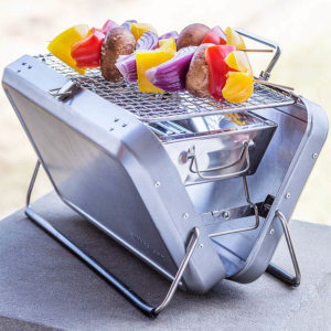 Portable BBQ Suitcase For Travel Grilling