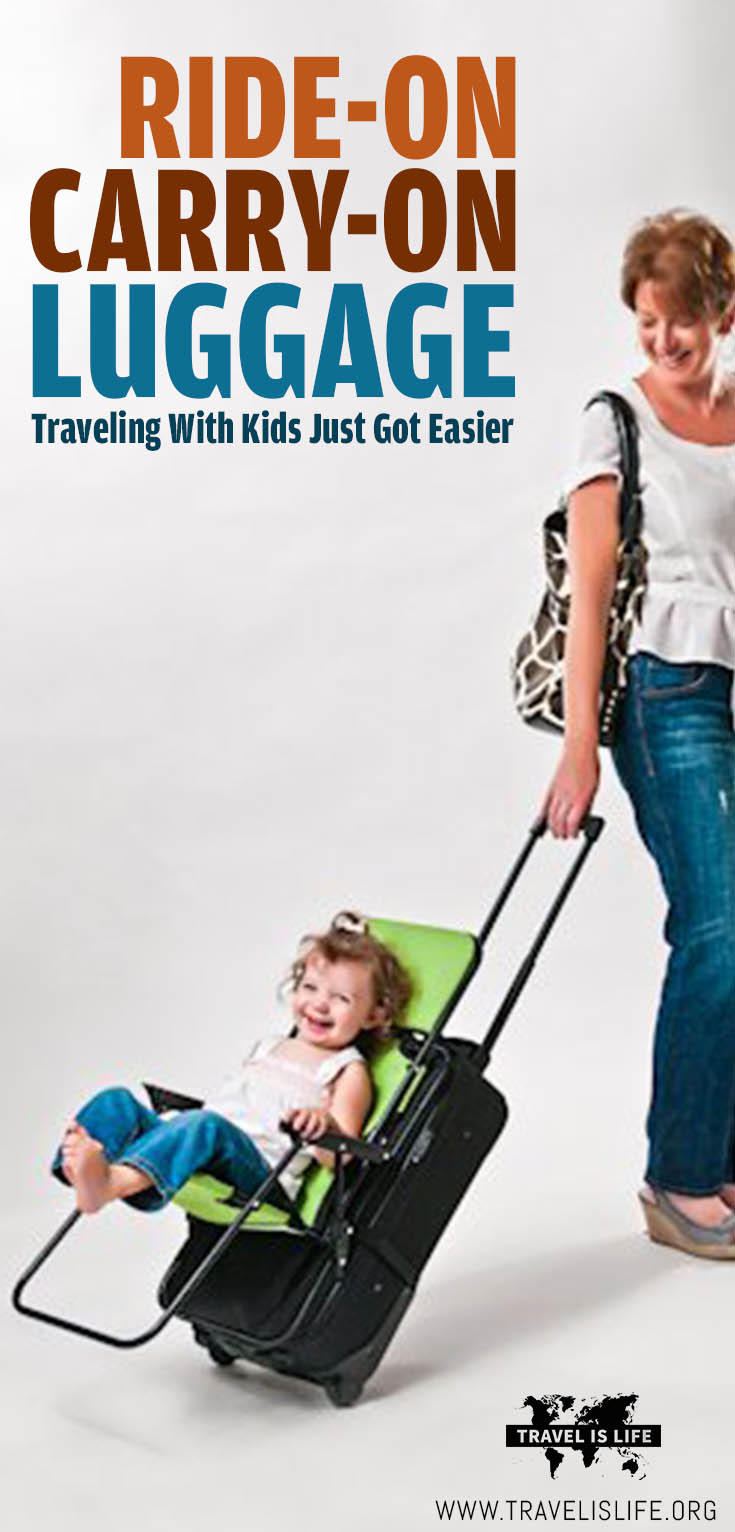 Ride-On Carry-On Luggage Accessory