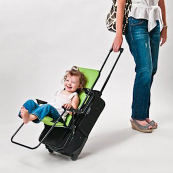 Ride-On Carry-On Luggage For Parent Travelers