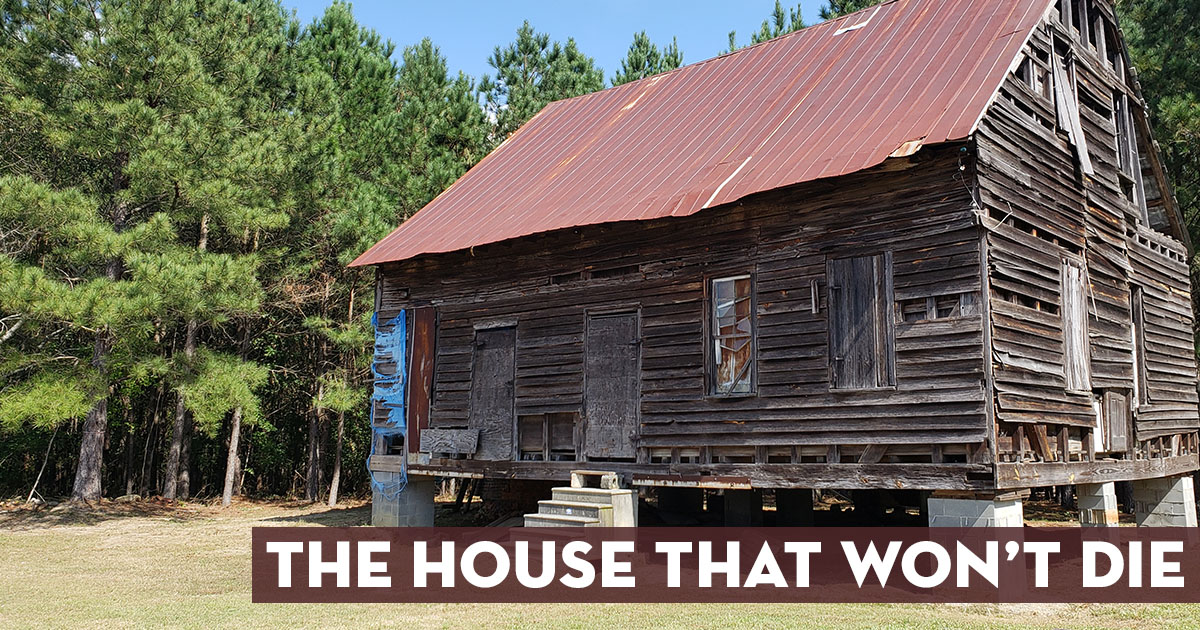 The Shaw Halfway House in Dunn NC (The House That Won't Die)