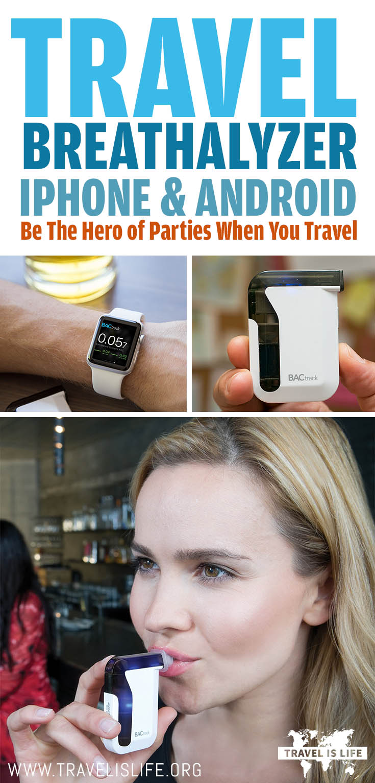 Smartphone Travel Breathalyzer for iPhone and Android 
