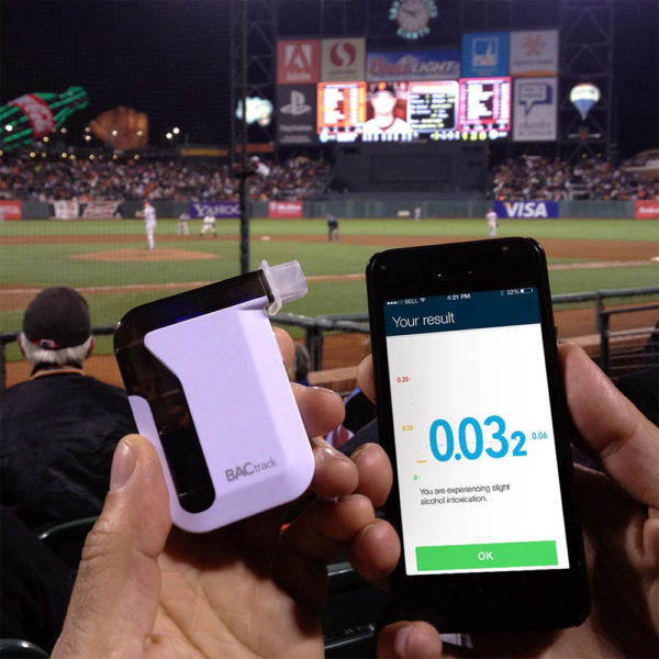 Smartphone Breathalyzer for iPhone and Android