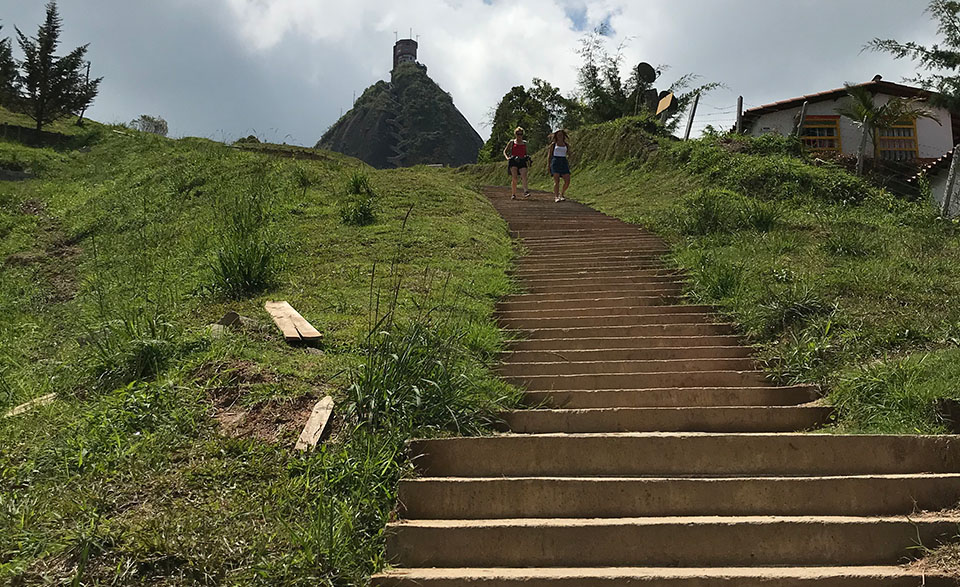 The Extra Stairs of Guatape