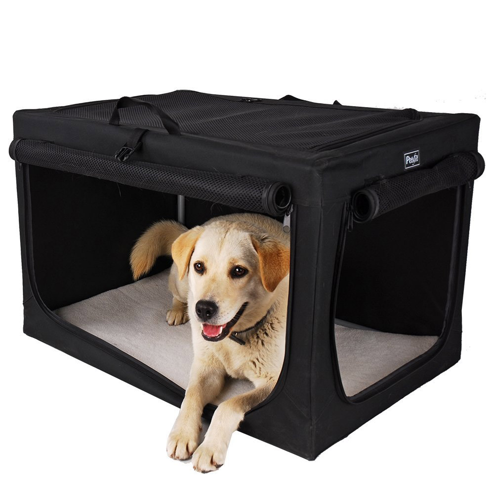 lightweight travel dog crate
