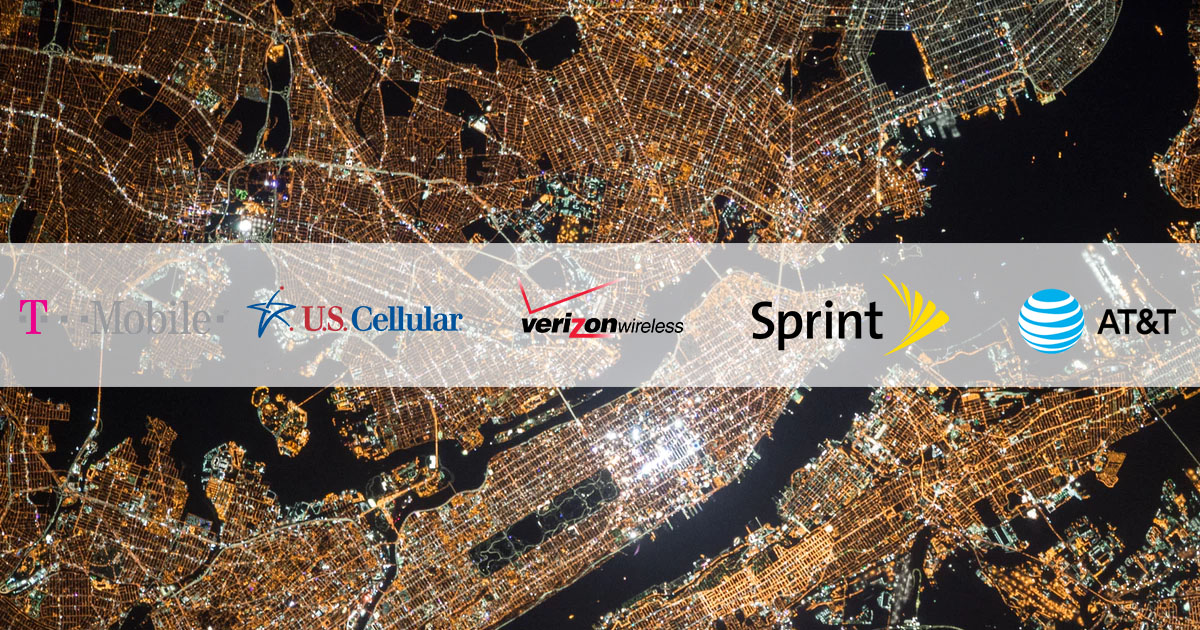 Best US Carrier Roaming Plans - Verizon Wireless, AT&T, Spring, T-mobile, US Cellular