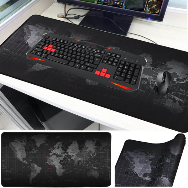 World Map Jumbo Extended Mouse Pad