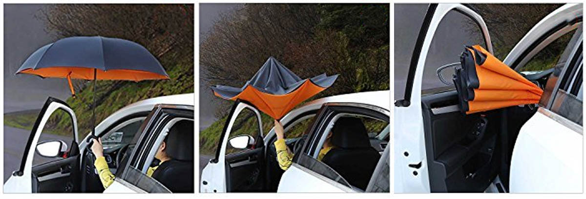 Ylovetoys Inverted Umbrella For Travelers