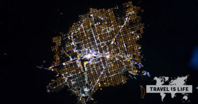 What does Las Vegas look like from outer space?